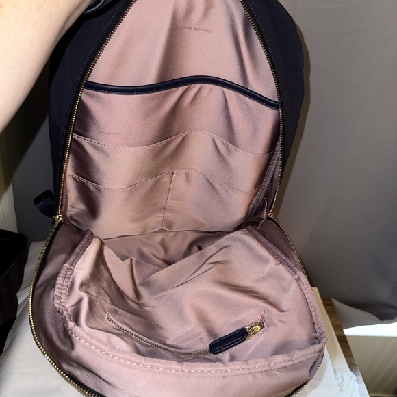 Samara The Ocean Backpack Navy Blue Nylon Unisex Laptop Work Travel Bag EUC - Picture 14 of 15